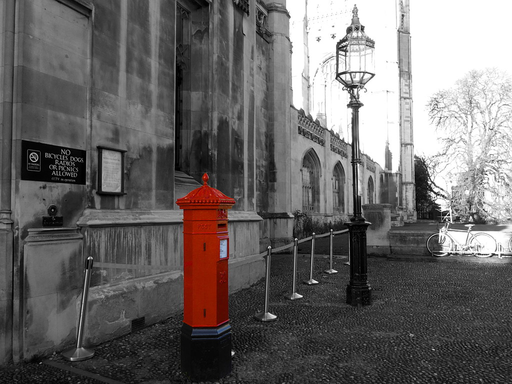 Kings College Post Box by shannejw