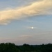 The setting moon in West Texas Friday by louannwarren