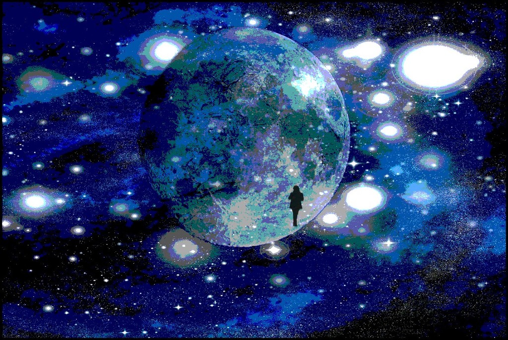 Ann in the Moon by olivetreeann