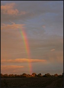 7th Oct 2017 - rainbow at sunset