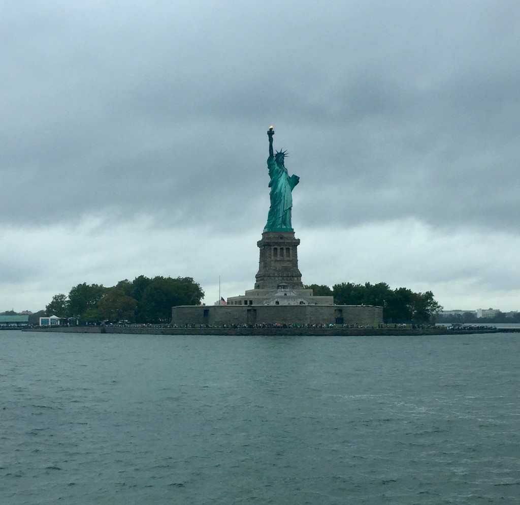 “Give me your tired, your poor, Your huddled masses yearning to breathe free, The wretched refuse of your teeming shore. Send these, the homeless, tempest-tossed to me, I lift my lamp beside the golden door!“ by mdoelger