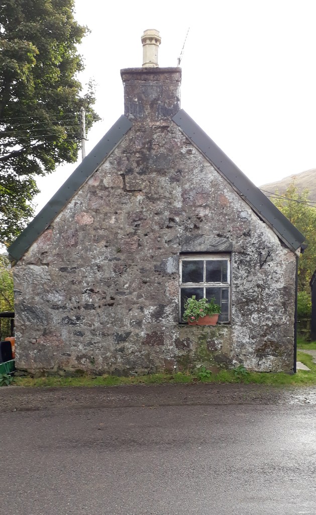 Gable end of an old cottage  by sarah19