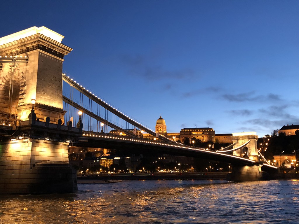 Chain Bridge, Budapest by graceratliff
