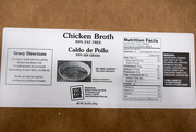 9th Oct 2017 - Chicken Broth Label
