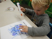 11th Oct 2017 - Decorating a Birthday Cake in Preschool Class