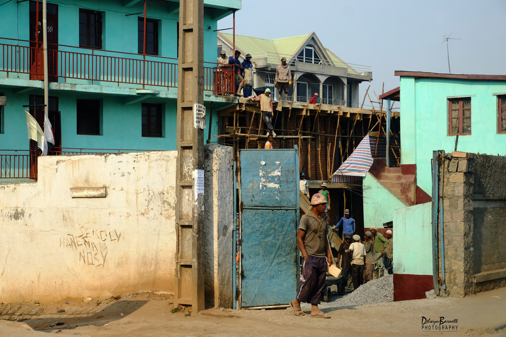 Building site in Antananarivo by dkbarnett