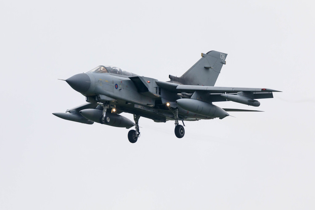 Tornado at RAF Marham by padlock