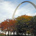 St. Louis Arch in Autumn by lsquared