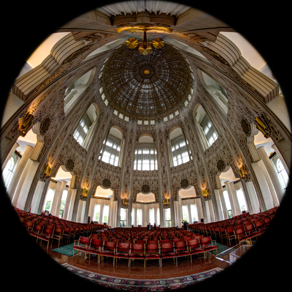 The Bahá'í Temple Dome by taffy