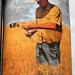 Silo Art - Wheat farmer by leggzy