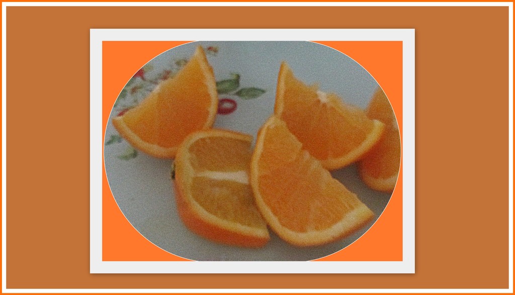 Orange segments. by grace55