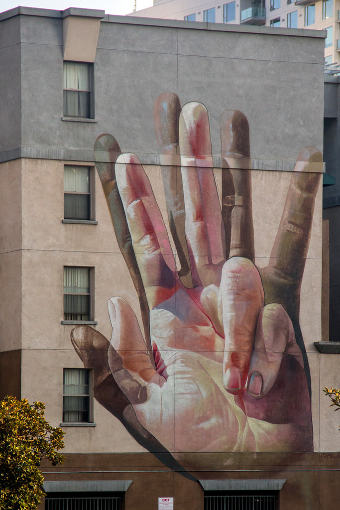 Hands Touching Hands by jaybutterfield