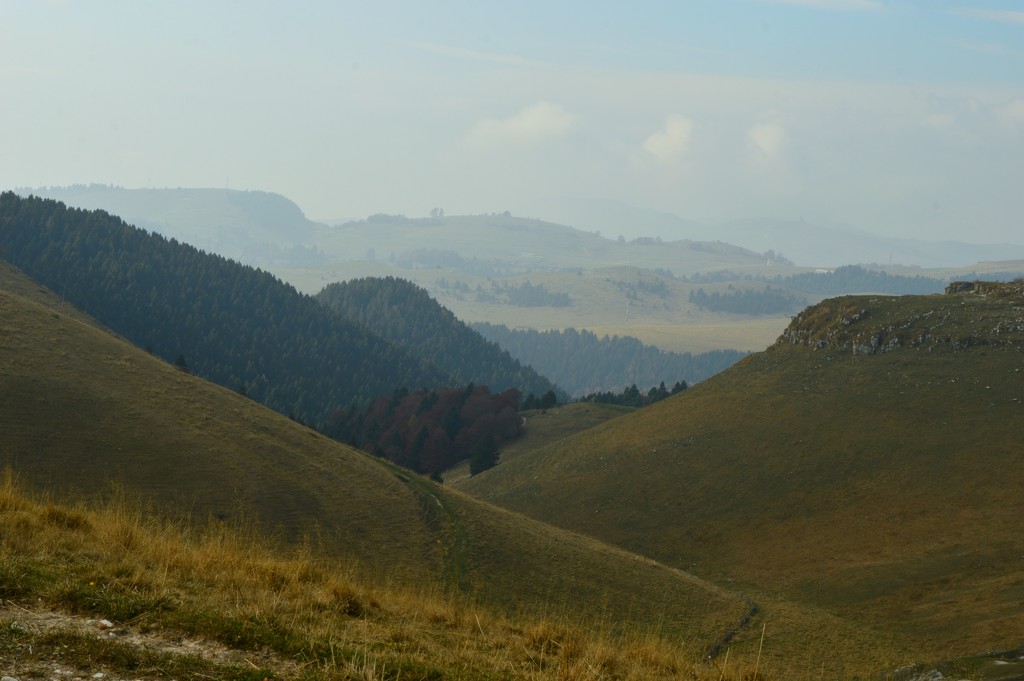 View of the Lessinia valley by caterina