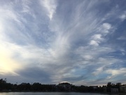 25th Oct 2017 - Interesting clouds above Colonial Lake in Charleston.