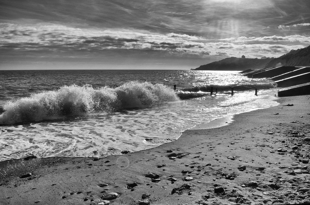 Waves of Black and White by fbailey