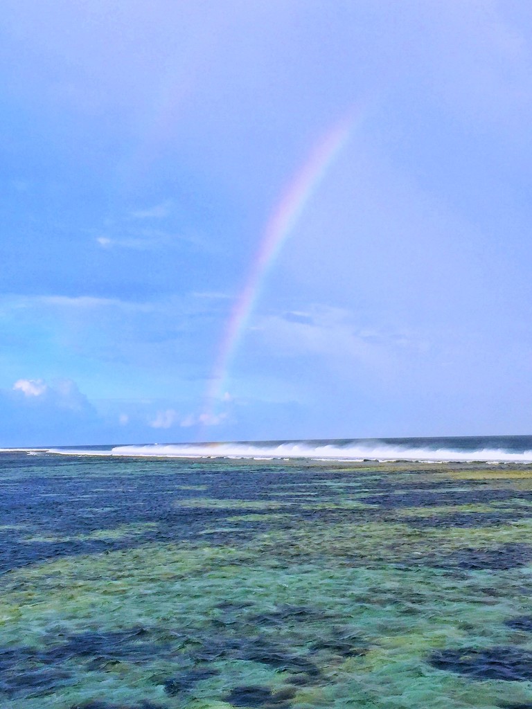 Rainbow in Maldives.  by cocobella
