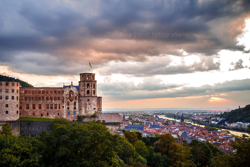 Above Heidelberg by ricaa