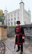 26th Oct 2017 - A wet Yeoman Guard (Beefeater)