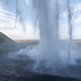 From behind the Seljalandsfoss by berelaxed