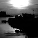 Harbour silhouette by frequentframes