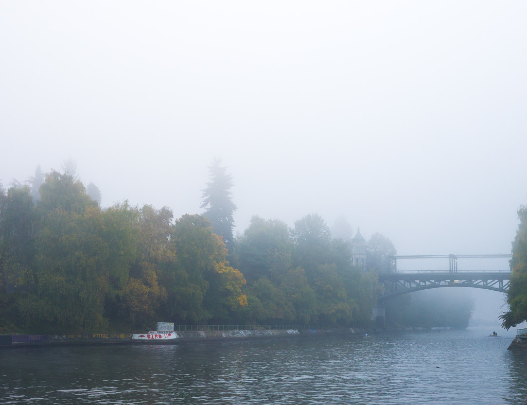 Mist over University Bridge by cristinaledesma33