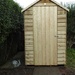 The new shed is up by roachling