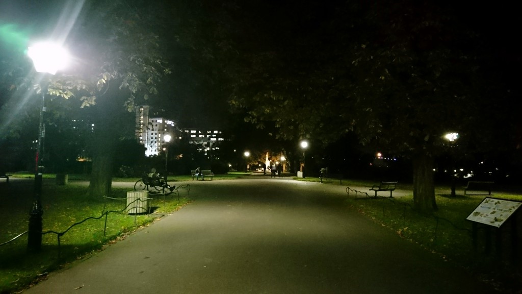 Park by night by peadar