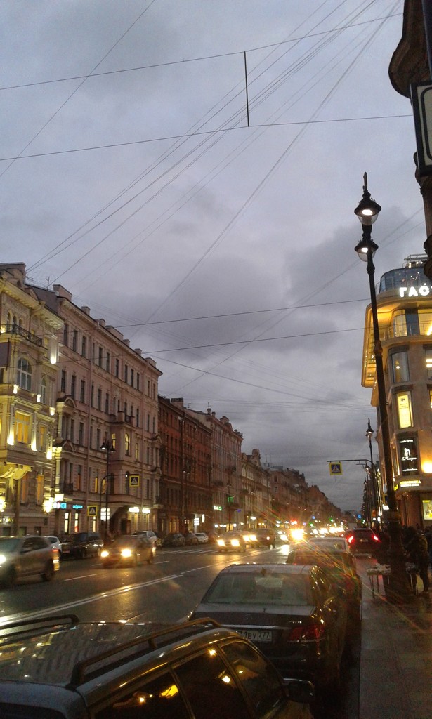 cloudy evening near Nevsky prospekt 3> by zardz