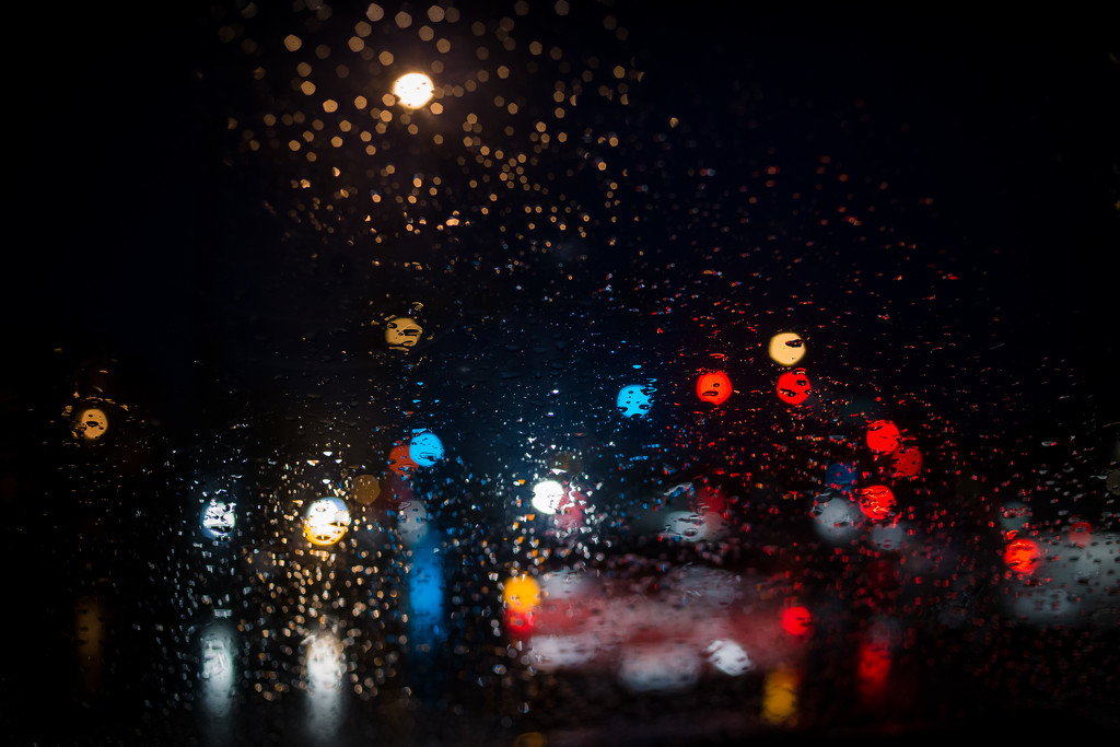 Rainy Drive at Night by tina_mac