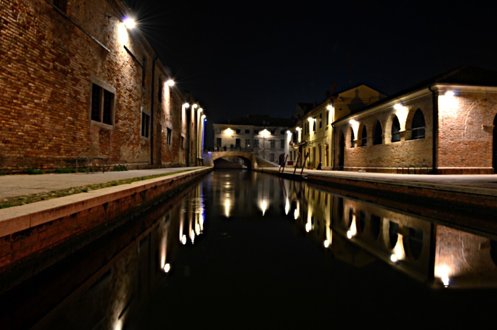 Canal in Comacchio by caterina