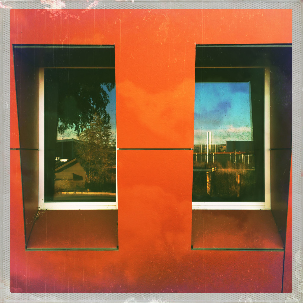 Reflected Windows - Hipstamatic by jeffjones