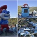 Juzcar, Spain's Smurf Village by merrelyn