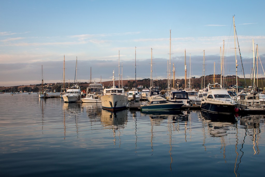 Boats at Falmouth by swillinbillyflynn
