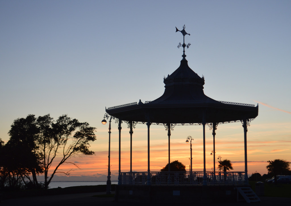 Bandstand at Sunset by fbailey