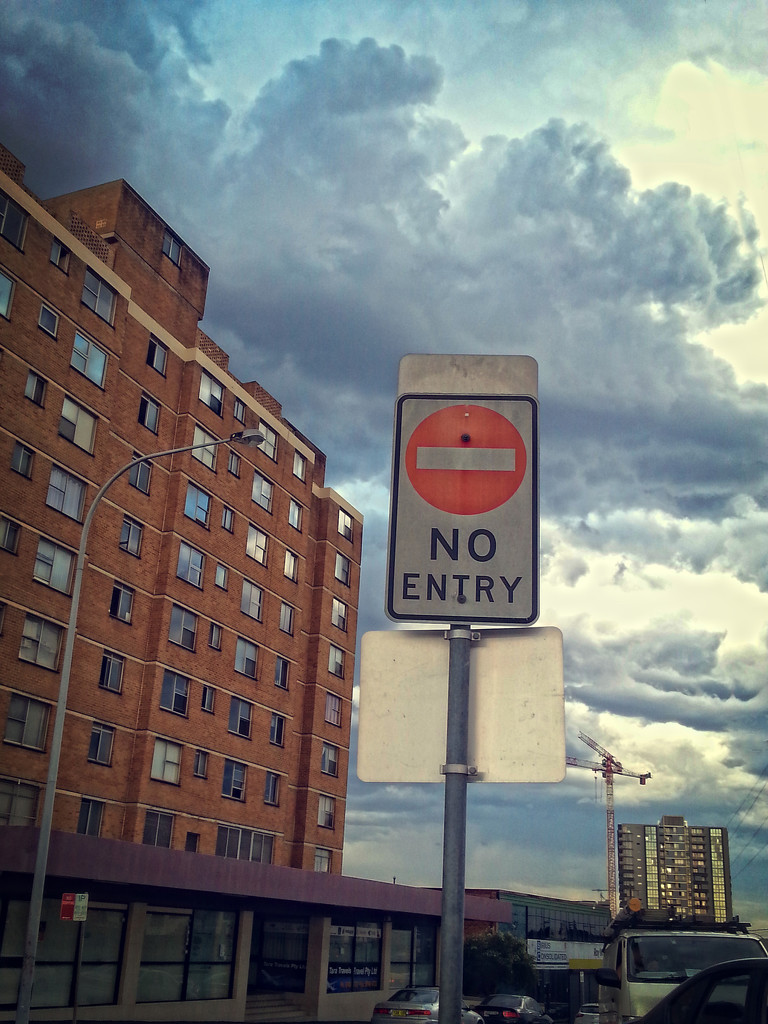 NO ENTRY by annied
