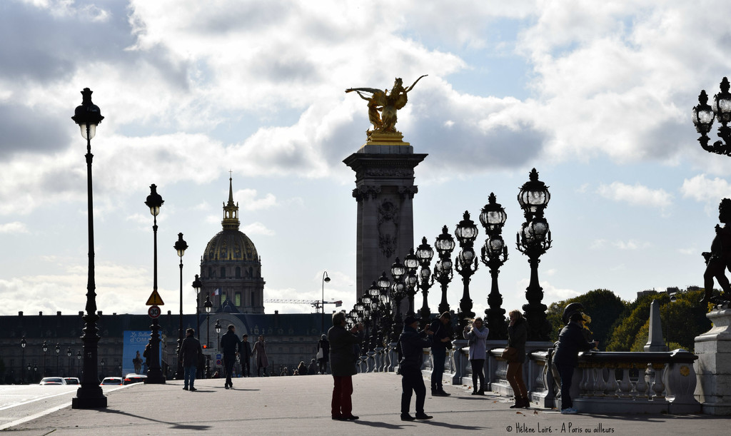 Pont Alexandre III & Invalides by parisouailleurs