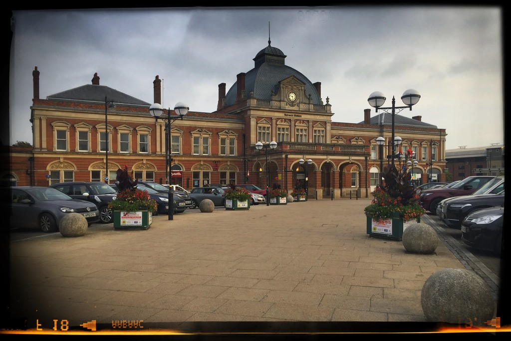 Day 268, Year 5 - Norwich Station by stevecameras