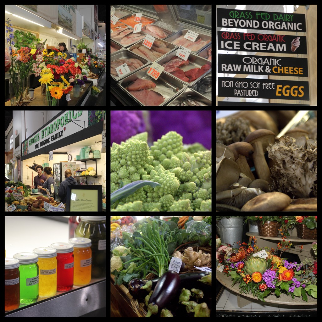 Lancaster Central Market Collage  by calm
