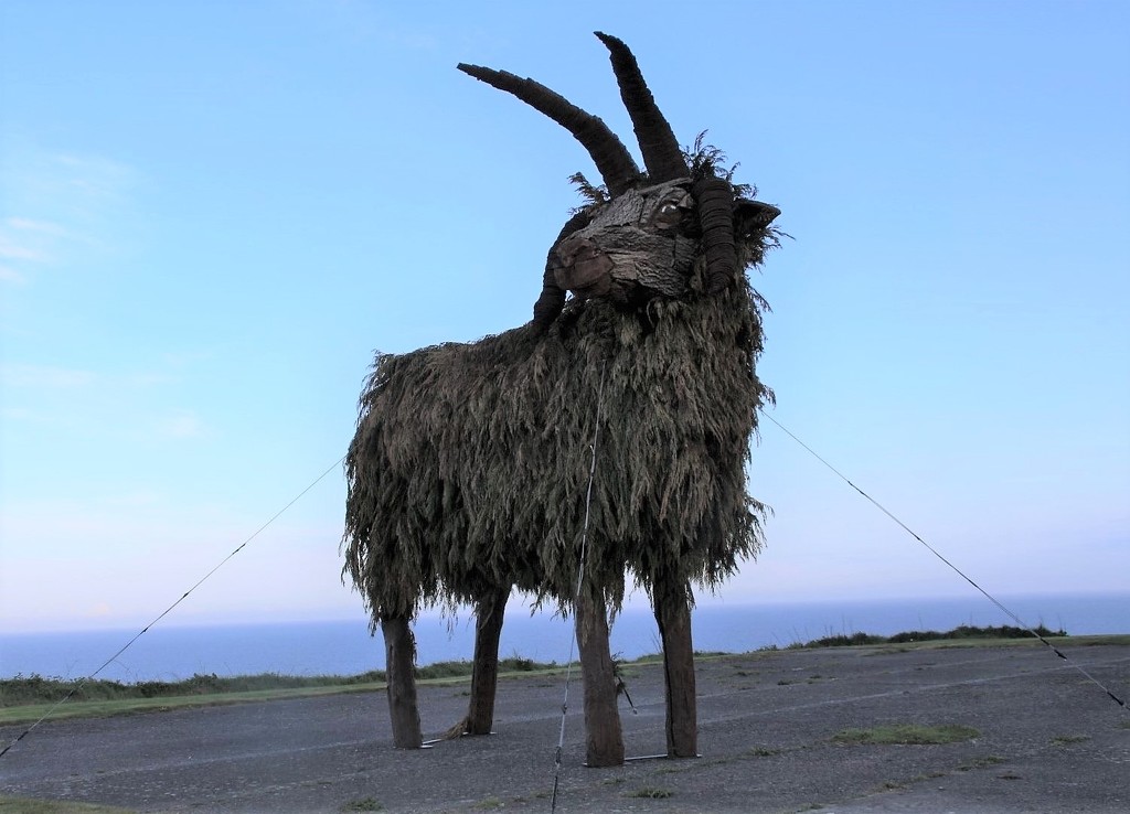 Manx Loaghtan Sheep Sculpture by oldjosh