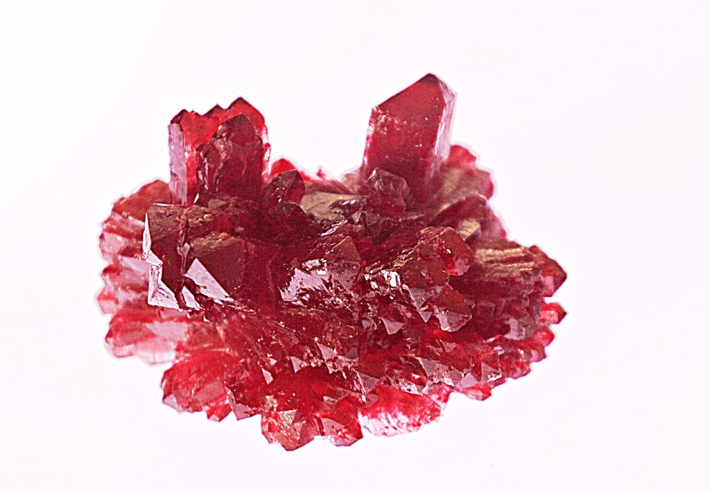 Red crystals by kiwinanna