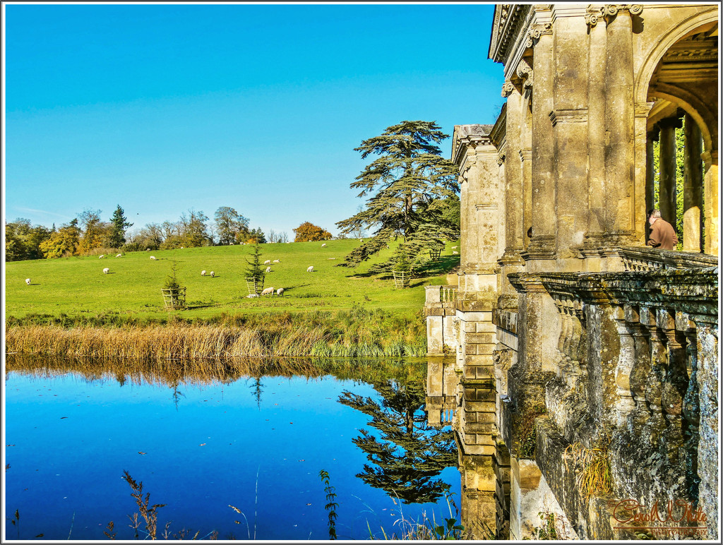 The Palladian Bridge And Beyond,Stowe Gardens by carolmw