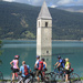 45 Tower in Lake Reschen by travel