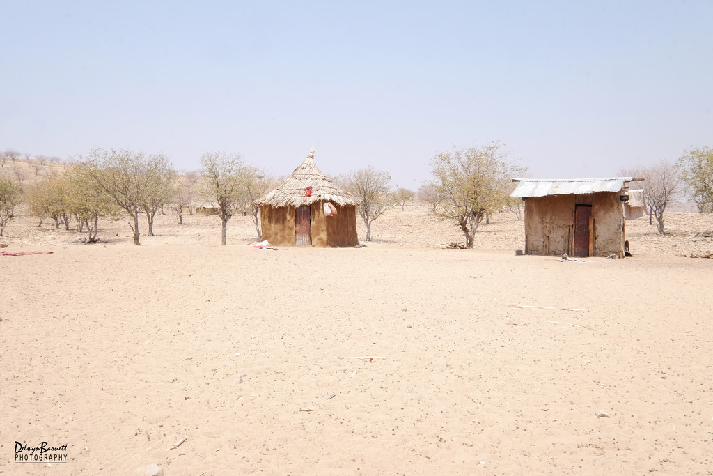 Himba homes by dkbarnett