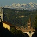 Snow capped mountains from Verona by caterina