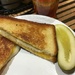 grilled cheese with tomato + murder on the orient express  by wiesnerbeth