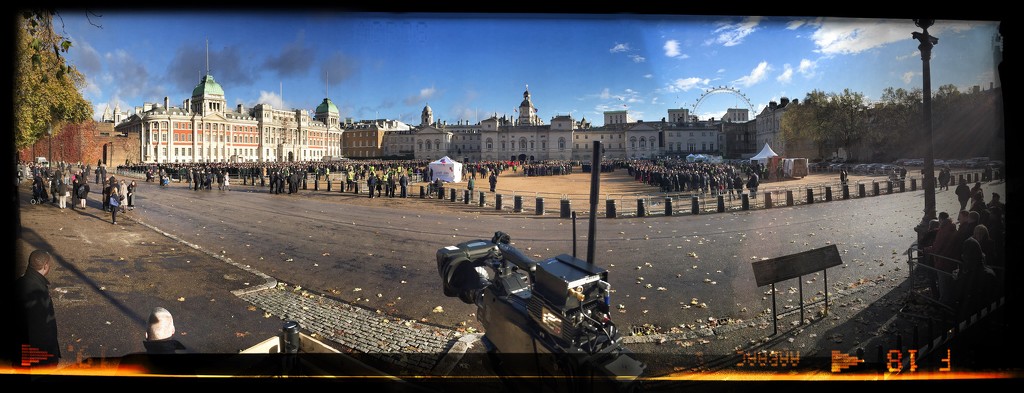 Day 316, Year 5 - As The Troops Gather At Horse Guards by stevecameras
