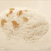 Coconut and golden raisins by mcsiegle