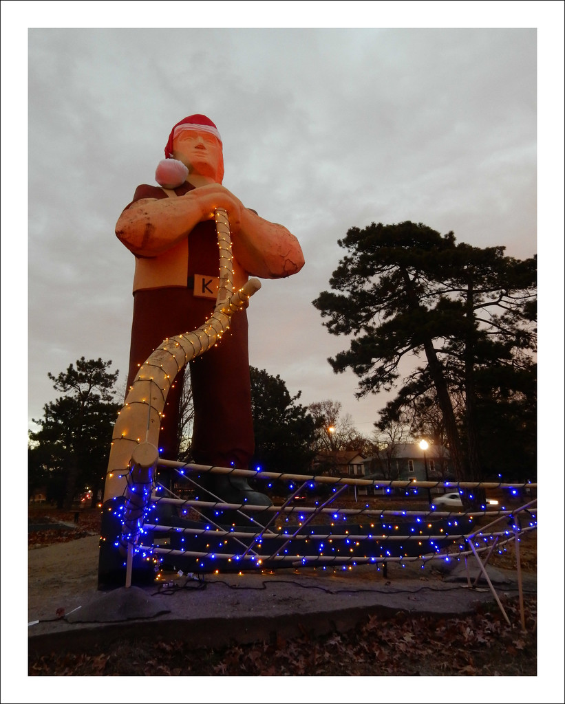 Johnny Claus or Santa Kaw by mcsiegle