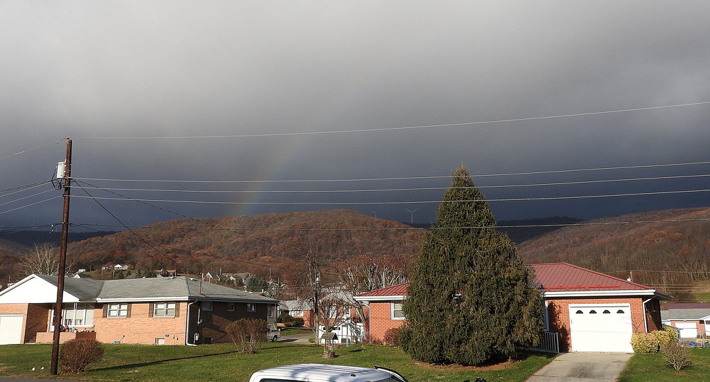 Rainbow on the Mountain by homeschoolmom