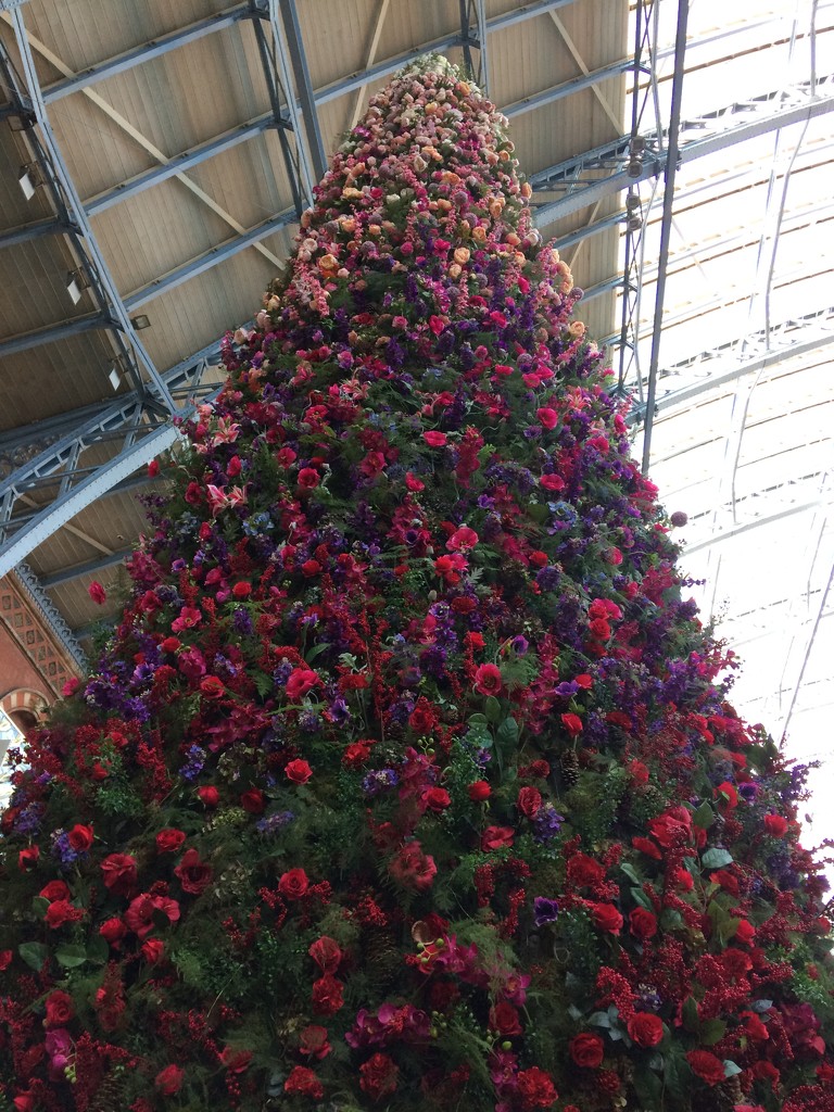 St Pancras International Tree by elainepenney